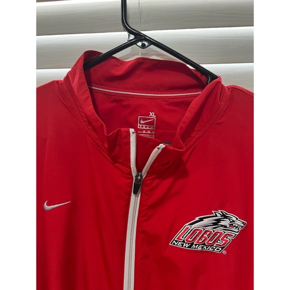 Nike New Mexico Lobos Windbreaker Jacket‎ - Size XL - Picture 2 of 3